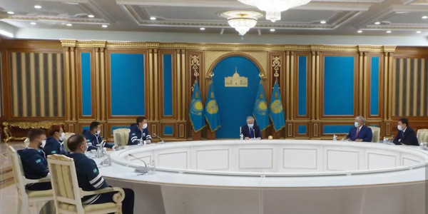 К. Токаев встретился с паралимпийцами