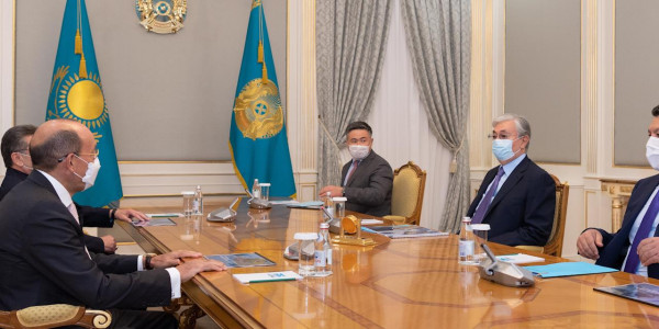 Глава Государства принял акционеров ERG