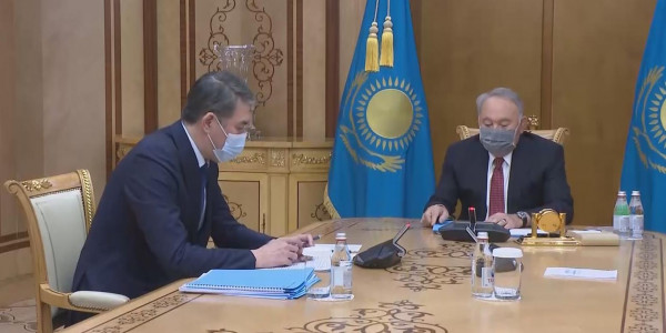 Елбасы встретился с секретарем Совета Безопасности А. Исекешевым