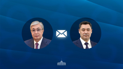 Қасым-Жомарт Тоқаев Садыр Жапаровты Қырғызстанның Тәуелсіздік күнімен құттықтады