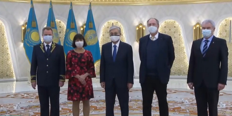 Президент Казахстана принял верительные грамоты у глав дипмиссий