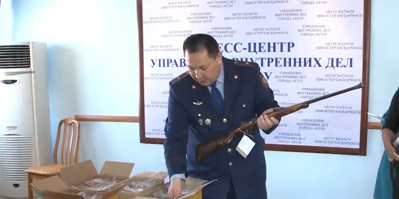 В Казахстане стартовала ежегодная акция по добровольной сдаче огнестрельного оружия