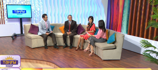 &laquo;Таңғы Хабар&raquo;. Толымбек Әбдірайым, Оңай Мырзағалиева, Саят Медеуов, Бақтияр Артаев, Нұрболат Абдуллин