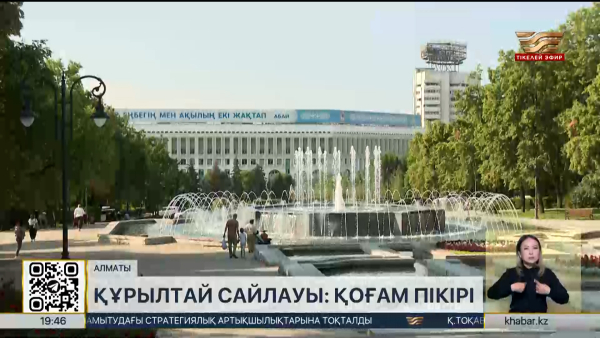 Құрылтай сайлауы: қоғам пікірі