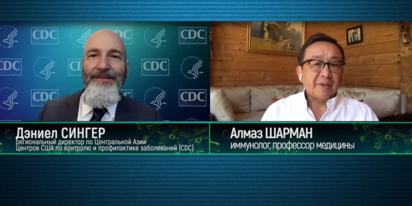 &laquo;COVID-19. Международные эксперты с Алмазом Шарманом&raquo;. Дэниел Сингер, США