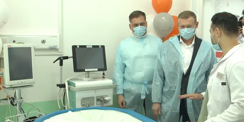 Современным медицинским оборудованием оснастили центральную больницу Темиртау