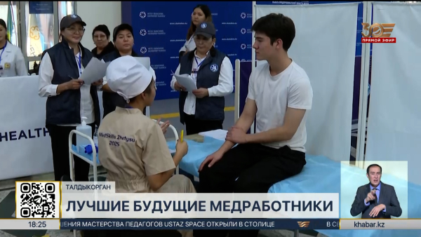Лучших студентов медицинских колледжей определили в Талдыкоргане