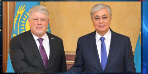 Глава государства принял посла Российской Федерации в Казахстане