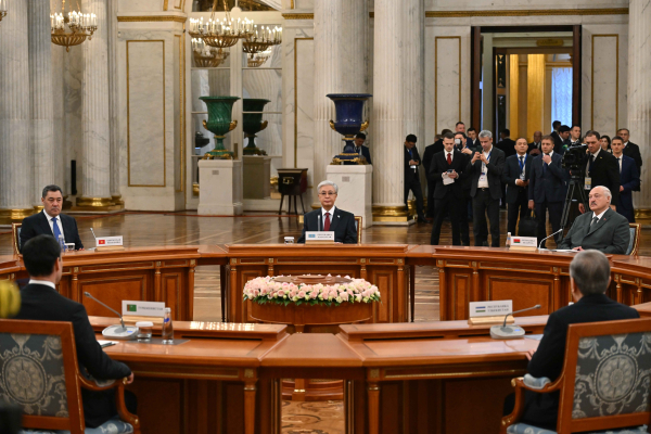 Қ. Тоқаев ТМД-ға мүше мемлекеттер басшыларының бейресми кездесуіне қатысты