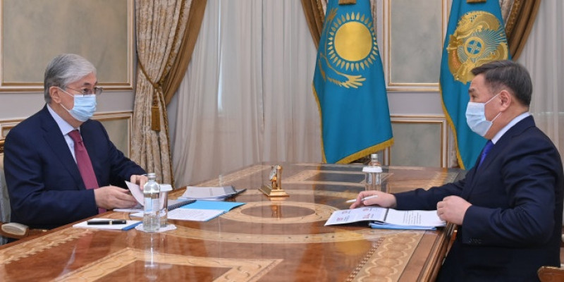 Президент Сыбайлас жемқорлыққа қарсы іс-қимыл агенттігінің төрағасы Марат Ахметжановты қабылдады