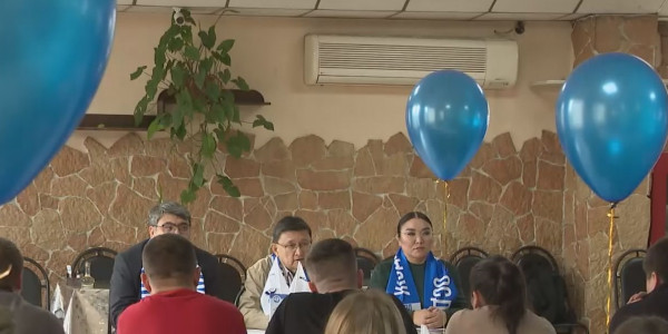 ЖСДП мүшелері Алматыдағы жеке меншік компанияның еңбек ұжымымен кездесті