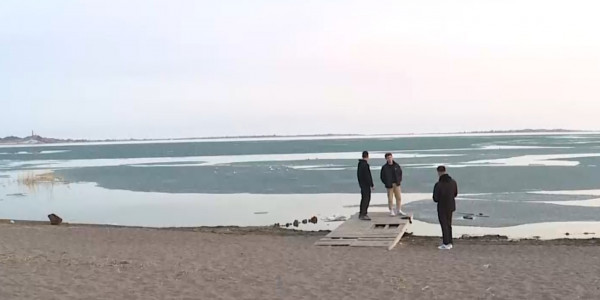 В Балхаше начали реконструкцию городской набережной