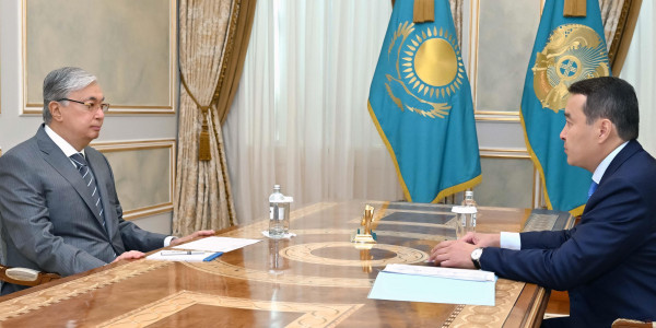 Тоқаев Премьер-министр Әлихан Смайыловты қабылдады