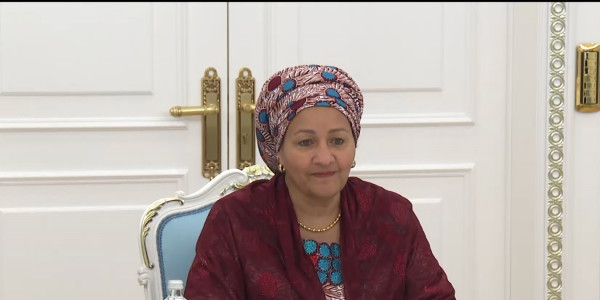 Президент БҰҰ Бас хатшысының бірінші орынбасары Амина Мұхаммедті қабылдады