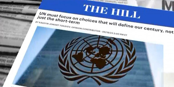 О чем написал Касым-Жомарт Токаев в статье для американского The Hill?