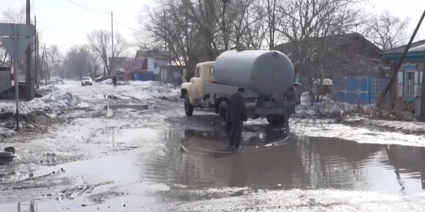 Сезон весенних паводков начался в Семее