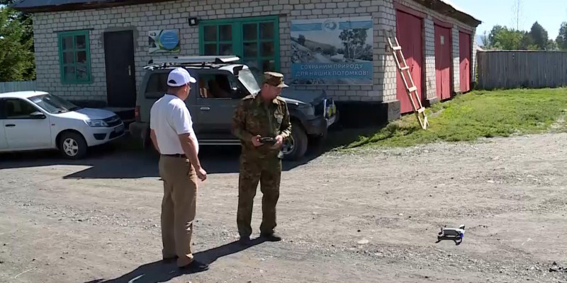 Жетісу облысындағы орманшылар дронмен қамтамасыз етілді