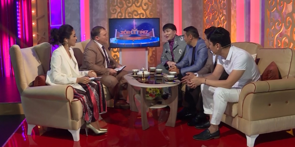 Рахымжан Жақайым, Ахан Отыншиев, Бауыржан Нұрымбетов, Бақытжан Шымырбаев. &laquo;Tόrletińiz&raquo;