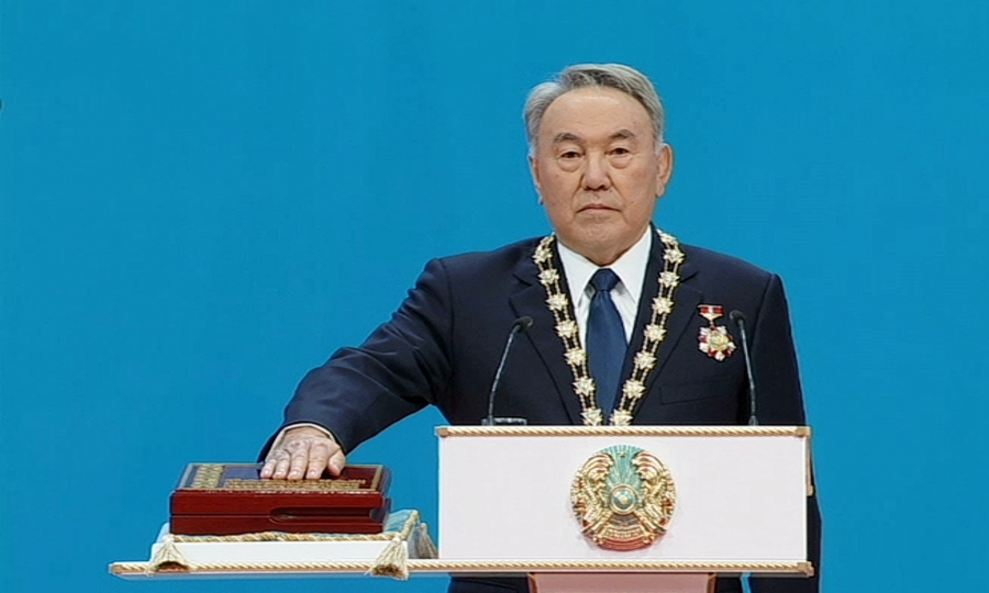 ҚР Нұрсұлтан Назарбаевтың жоғары лауазымын ұлықтау рәсімі өтті