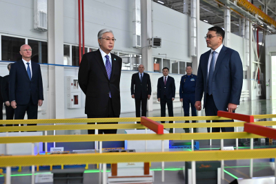 Мемлекет басшысы Besqaru зауытымен танысты