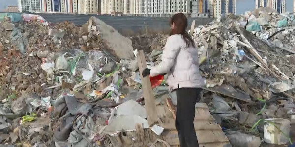 Столица утопает в мусоре