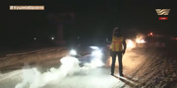 Около 400 человек задержали в Шымкенте