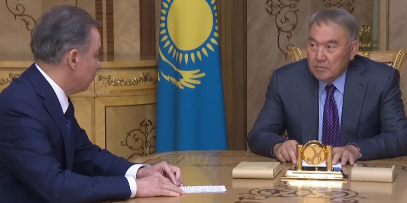 Нурсултан Назарбаев встретился с Нурланом Нигматулиным