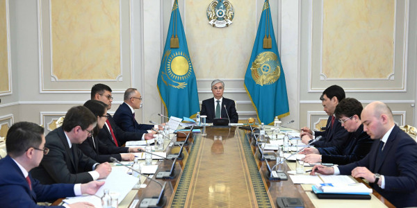 Президент принял годовой отчет Национального банка Казахстана
