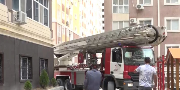 Ақтауда құрылыс компаниялары қарапайым өрт қауіпсіздігі ережелерін ескермейді