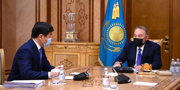 Н. Назарбаев принял Б. Байбека
