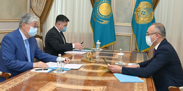 Қасым-Жомарт Тоқаев Ұлттық банк төрағасы Ғалымжан Пірматовты қабылдады