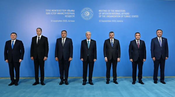 Президент Түркі мемлекеттері ұйымына мүше елдердің Ішкі істер министрлерімен кездесті