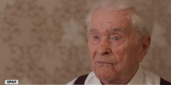 Ұлы Отан соғысына қатысқан Орал тұрғыны Иван Гапич 100-ге толды