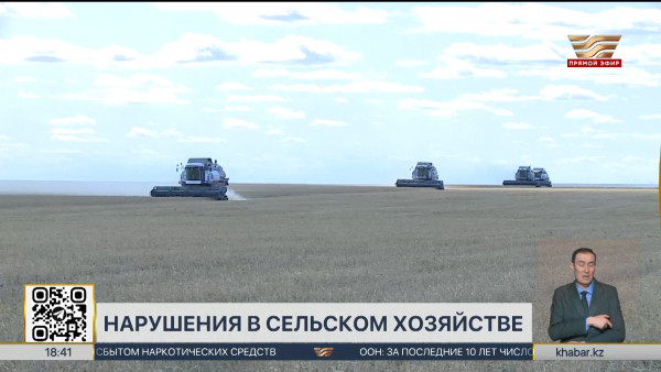 Приписки на миллиарды тенге выявили в сфере сельского хозяйства