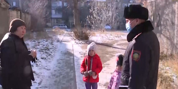 Участковый в звании подполковника появился в Караганде