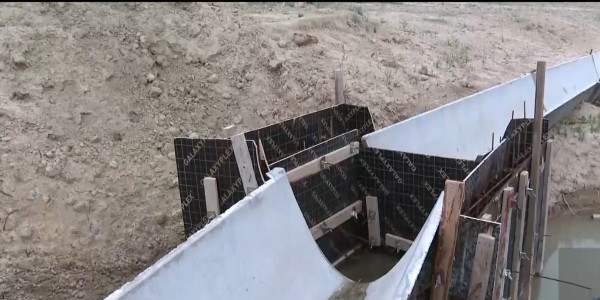 Строительство плотин в Кербулакском районе завершат в этом году