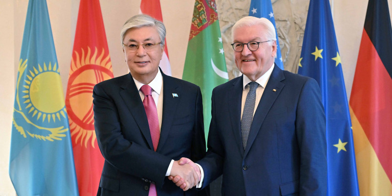 Состоялась встреча Президента Казахстана с Федеральным Президентом ФРГ