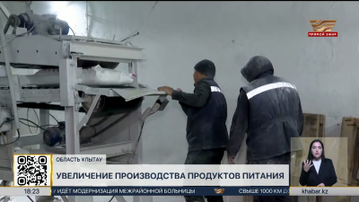 Проекты по производству собственной продукции запустили в области Ұлытау