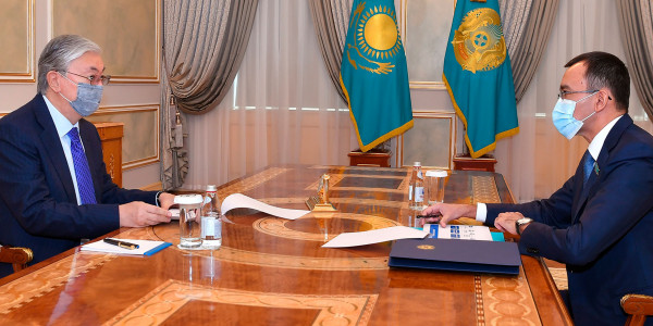 Қасым-Жомарт Тоқаев Парламент Сенатының Төрағасын қабылдады