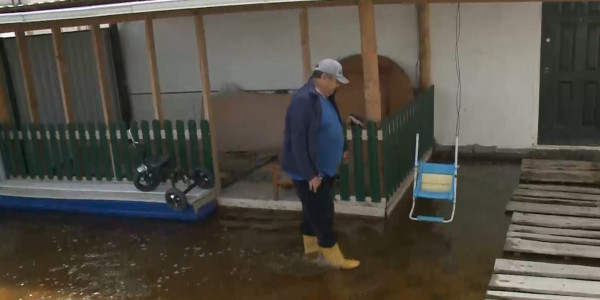 Атырау жаңбыр суынан әлі тазартылмай жатыр