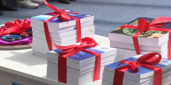 Проекты по повышению уровня казахского презентовали в институте языкознания