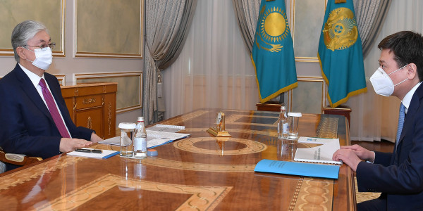 Қ.Тоқаев Әділет министрін қабылдады