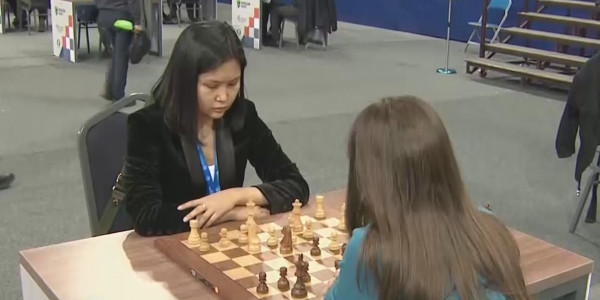 Бибісара Асаубаева әлемдегі ең үздік гроссмейстер Сергей Карякинді жеңді