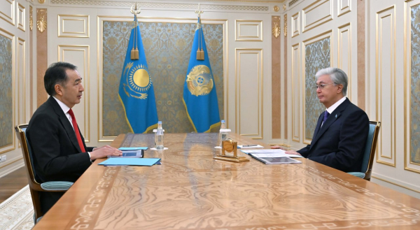 Қасым-Жомарт Тоқаев Еуразиялық экономикалық комиссия алқасының төрағасын қабылдады