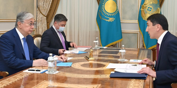 Президент РК принял председателя правления АО &laquo;НК &laquo;КазМунайГаз&raquo;