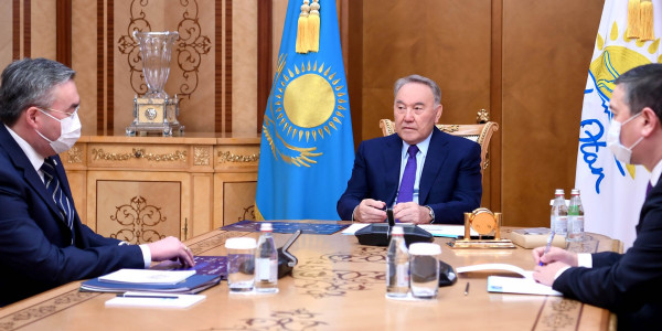 Елбасы Сыртқы істер министрі Мұхтар Тілеубердіні қабылдады