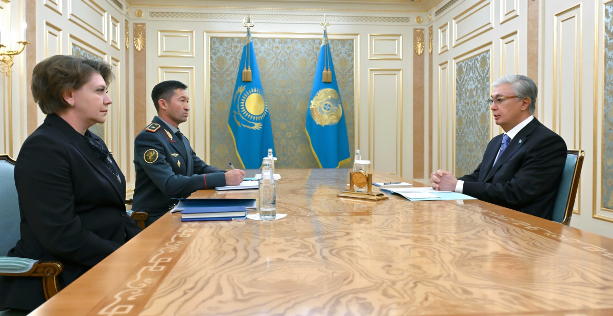 Мемлекет басшысы Қорғаныс министрінің орынбасарларын қабылдады