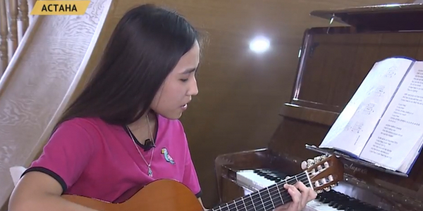 Юные таланты готовятся к финалу &laquo;Junior Eurovision 2018&raquo;: Жанеля Калдыбек