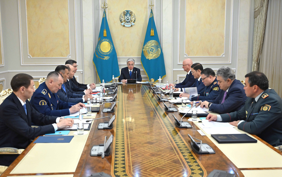 Мемлекет басшысы Қауіпсіздік Кеңесінің отырысын өткізді