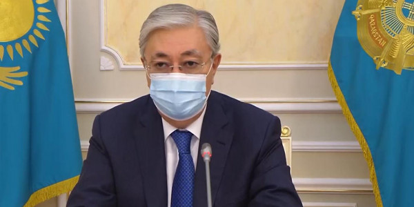Мемлекет басшысы коронавирусқа қарсы қабылданып жатқан шаралар жөнінде жиын өткізді